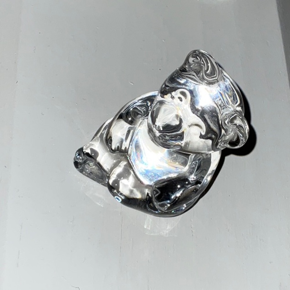 Princess House 24% Lead Crystal BearVintage W. Germany Princess House